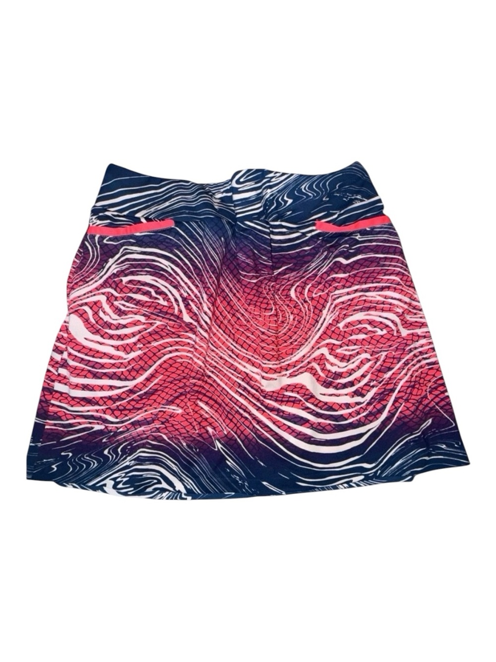 TAIL Activewear Skort Womens XLโ Swirls Blue Pink Tennis Golf Performance Sports
